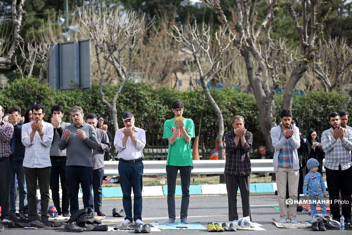 نماز عید فطر در مصلی امام خمینی