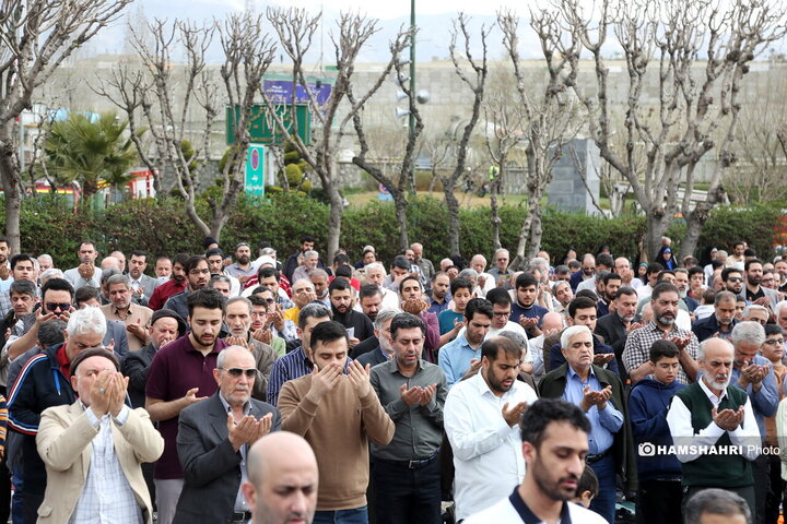 نماز عید فطر در مصلی امام خمینی