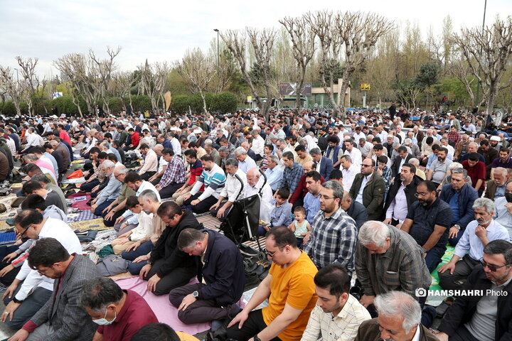 نماز عید فطر در مصلی امام خمینی