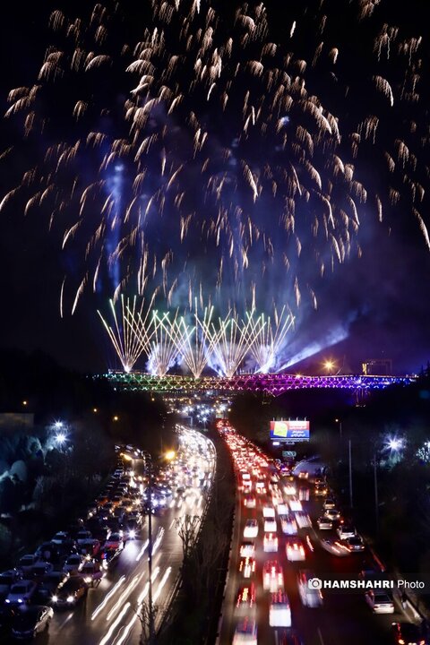 نورافشانی پل طبیعت