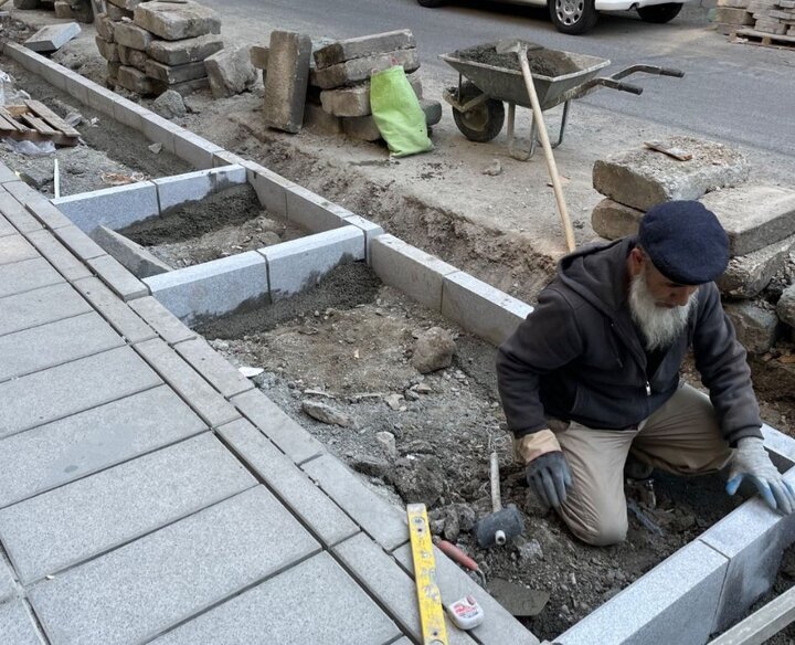 بهسازی خیابان لاله زار