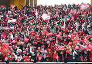 «درویش حیاکن رها کن»، شعار بانوان هوادار پرسپولیس