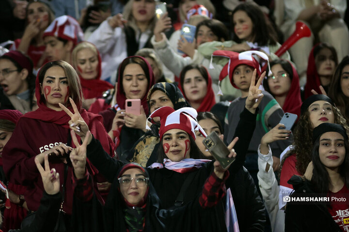 گزارش تصویری بازی پرسپولیس و استقلال خوزستان