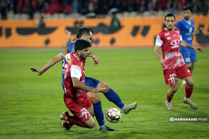 گزارش تصویری بازی پرسپولیس و استقلال خوزستان