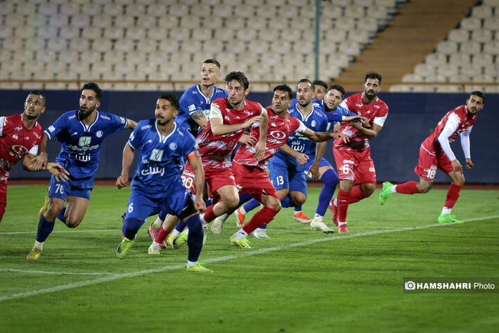 گزارش تصویری بازی پرسپولیس و استقلال خوزستان