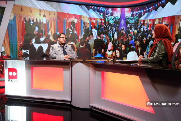 مصاحبه تلویزیونی مصطفی زیبایی‌نژاد مدیر کل فرهنکی شهرداری تهران