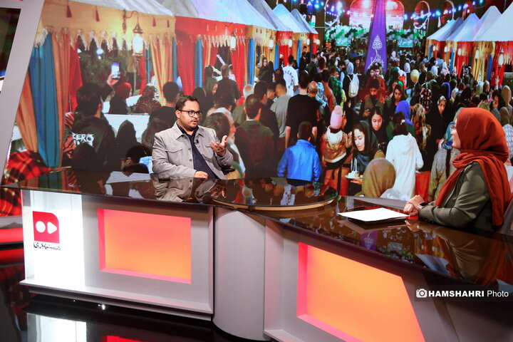 مصاحبه تلویزیونی مصطفی زیبایی‌نژاد مدیر کل فرهنکی شهرداری تهران