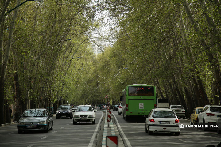 حال و هوای بهاری تهران