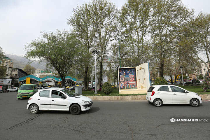 حال و هوای بهاری تهران