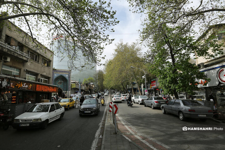 حال و هوای بهاری تهران