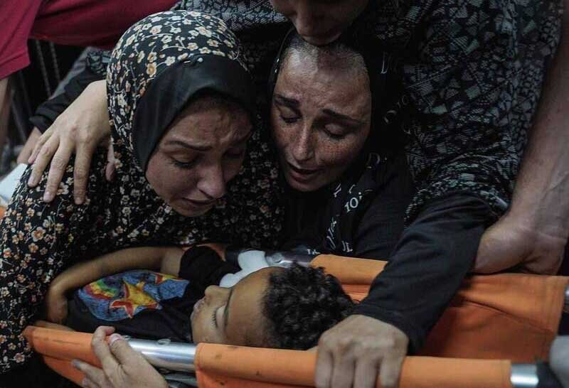 وداع دردناک مادران فلسطینی با شهیدانشان | تصاویر