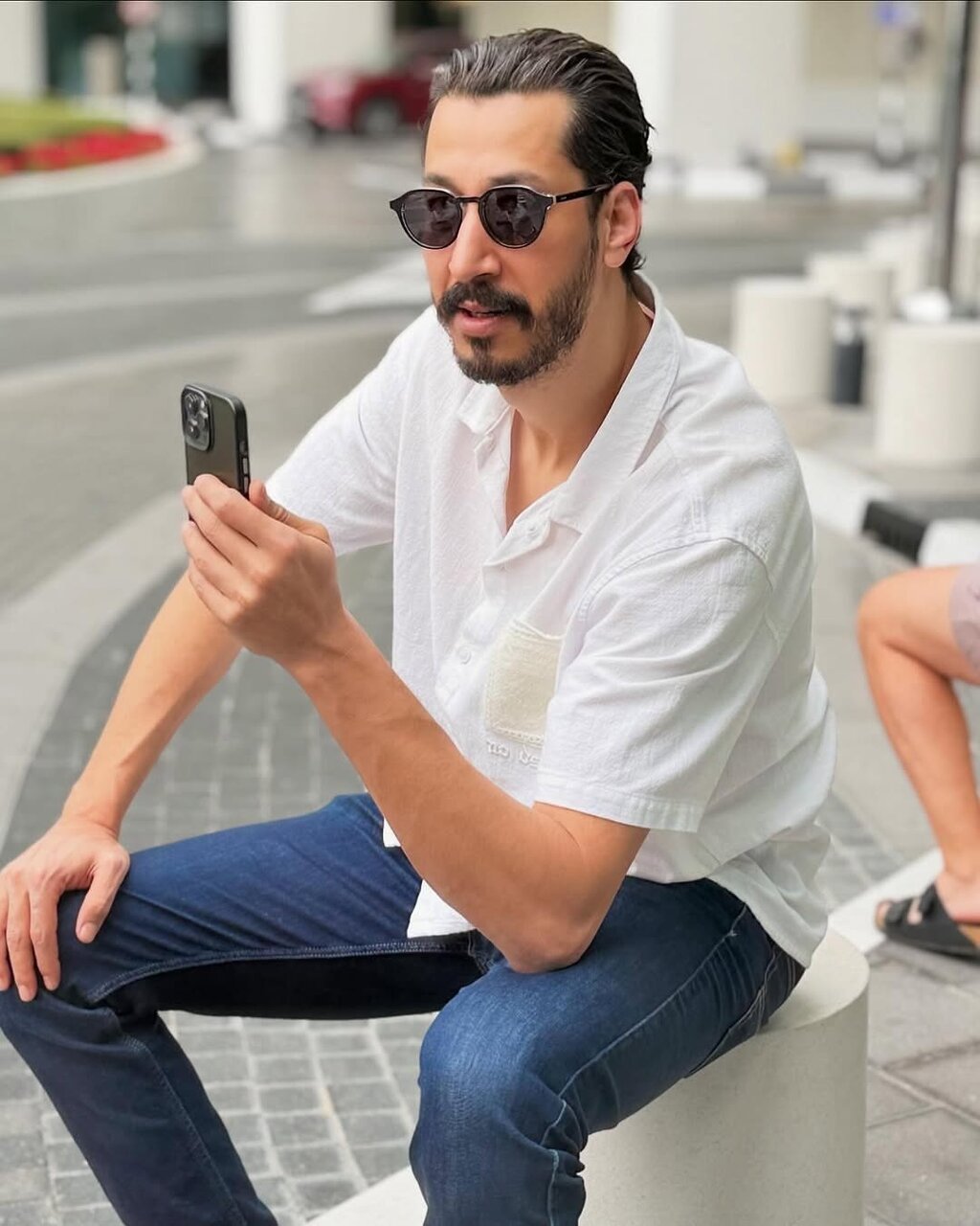 تصویر متفاوت بهتاش در آمریکا | ببینید