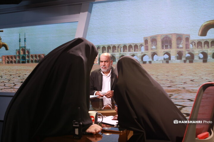 میزگرد تنش آبی اصفهان و یزد در همشهری تی وی