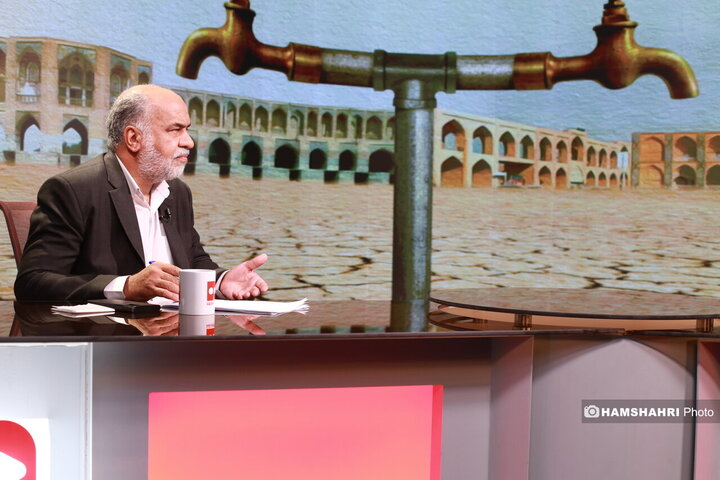 میزگرد تنش آبی اصفهان و یزد در همشهری تی وی