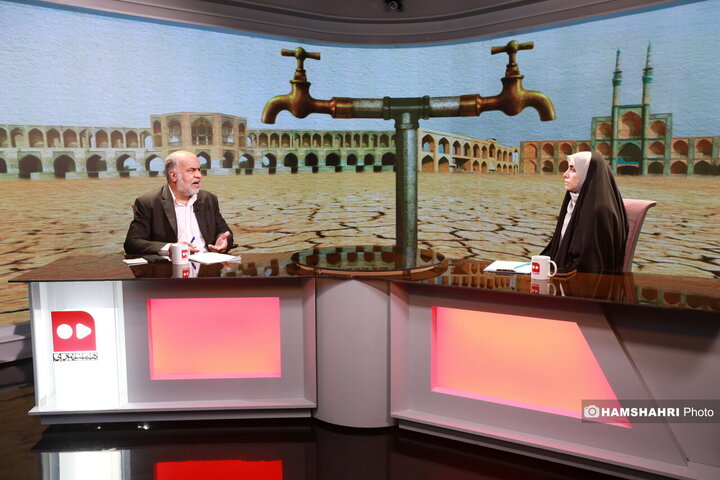 میزگرد تنش آبی اصفهان و یزد در همشهری تی وی