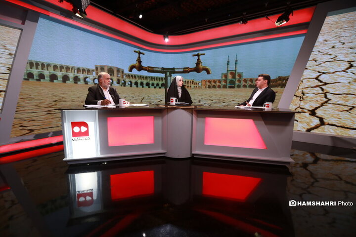 میزگرد تنش آبی اصفهان و یزد در همشهری تی وی