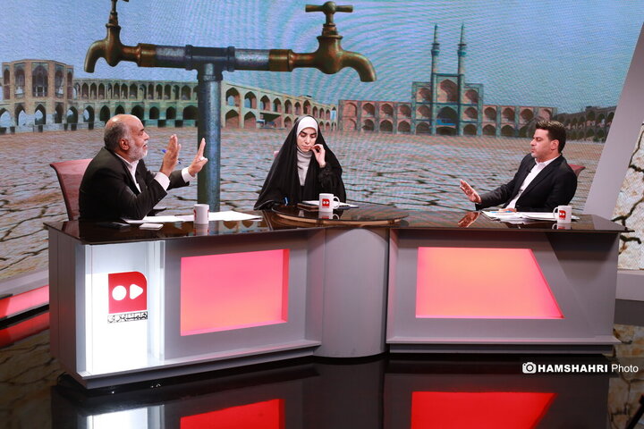 میزگرد تنش آبی اصفهان و یزد در همشهری تی وی