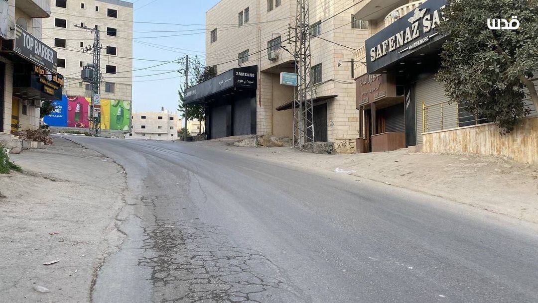 اعتصاب گسترده در کرانه باختری در محکومیت جنگ غزه | تصاویر