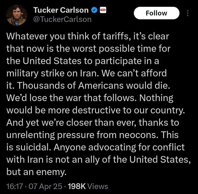 جنگ با ایران به معنای مرگ هزاران آمریکایی است | این  جنگ یک خودکشی برای آمریکاست