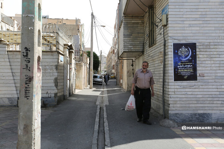 حال و هوای بهاری در محله صفائیه و چشمه علی شهر ری