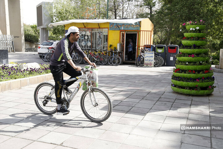 ورزش شهروندان در بوستان قائم