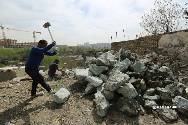 گشایش خیابان آبشار فرحزاد