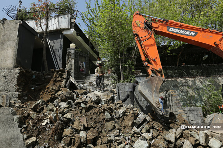 گشایش خیابان آبشار فرحزاد