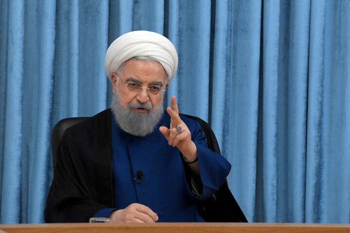 سخنان حسن روحانی درباره مذاکره با آمریکا و پیامش به پزشکیان + ویدئو