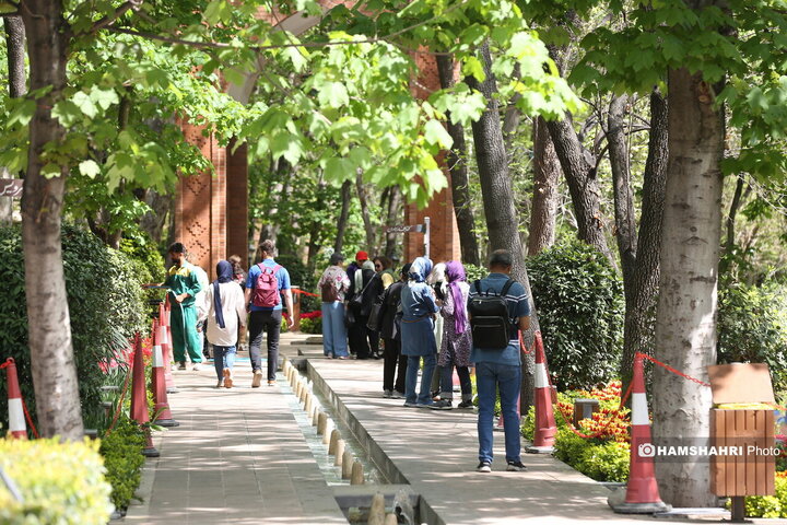 باغ گل لاله در پارک ایرانی