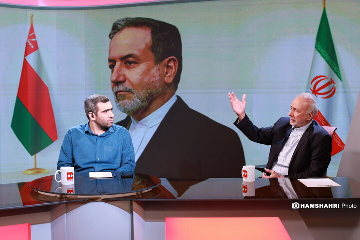 میزگرد مذاکره غیر مستقیم تهران و واشنگتن در استودیو همشهری