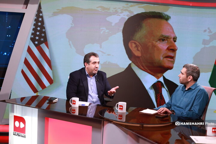 میزگرد مذاکره غیر مستقیم تهران و واشنگتن در استودیو همشهری
