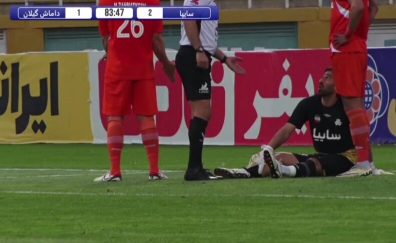 اقدام جالب سرمربی سایپا علیه وقتکشی بازیکن خودی + عکس