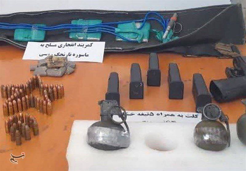 تجهیزات کشف شده از تیم تروریستی در کردستان | تصاویر