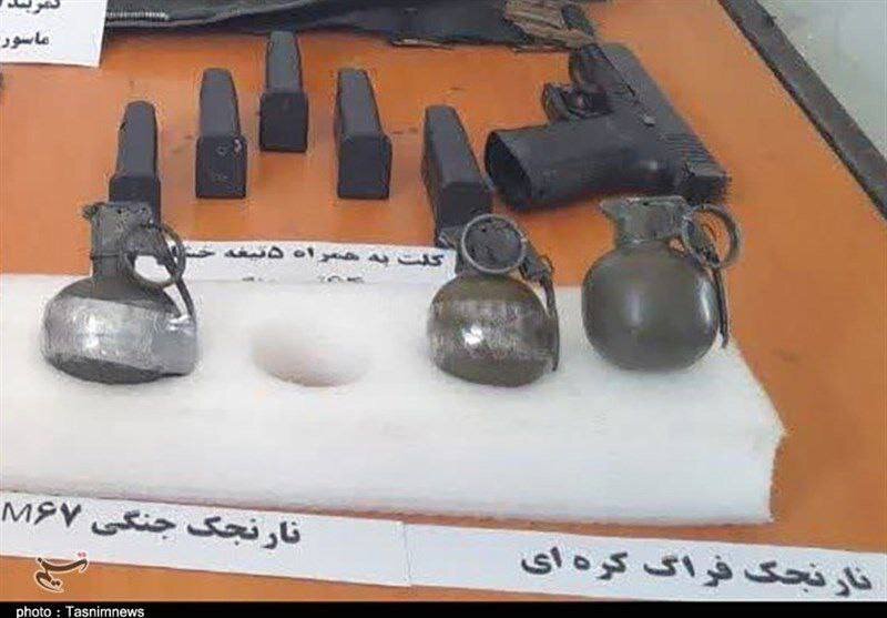 تجهیزات کشف شده از تیم تروریستی در کردستان | تصاویر