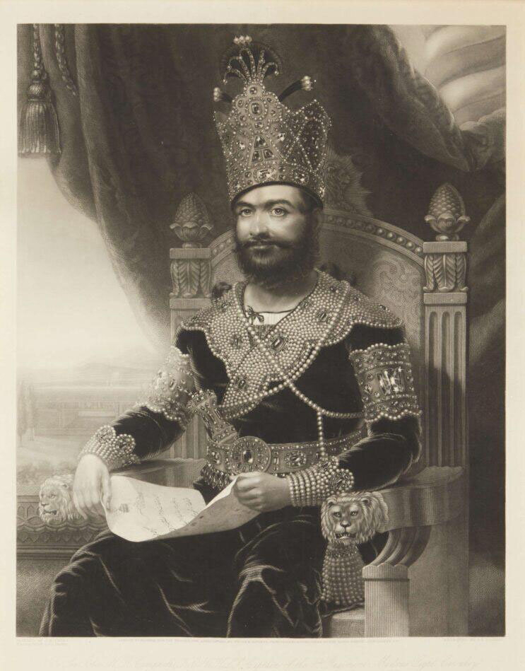 پرتره کمیاب از محمدشاه قاجار | عکس