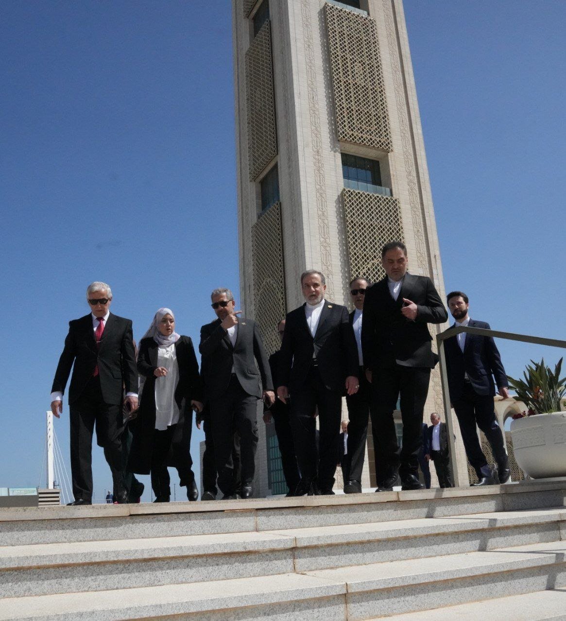 سید عباس عراقچی در مسجد جامع کبیر الجزایر | تصاویر