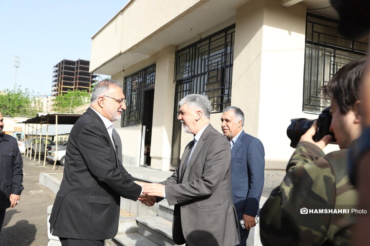 بازدید از پروژه پردیس تئاتر