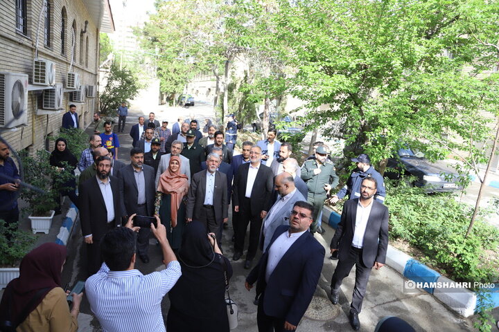 بازدید از پروژه پردیس تئاتر