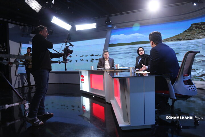 گفت و گو درباره دریاچه ارومیه، احیا و راهکارها در تلویزیون همشهری