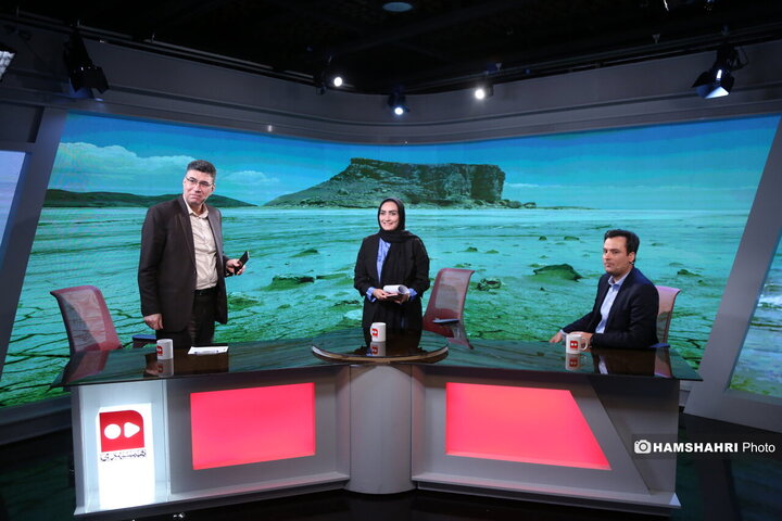 گفت و گو درباره دریاچه ارومیه، احیا و راهکارها در تلویزیون همشهری