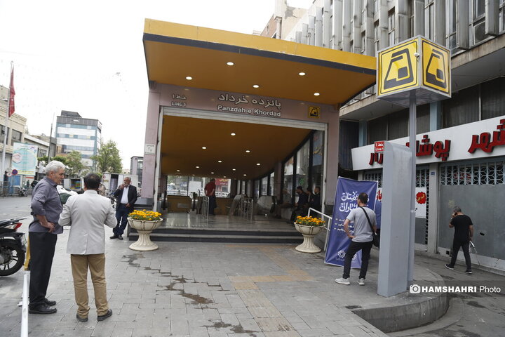 افتتاح زیر گذر وپیاده راه چهار راه گلوبندک