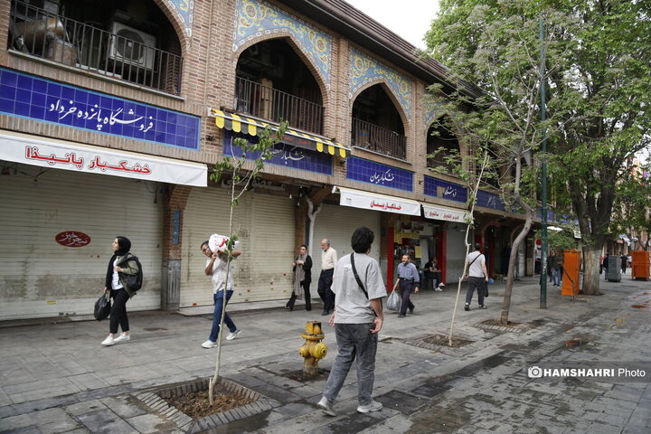 افتتاح زیر گذر وپیاده راه چهار راه گلوبندک