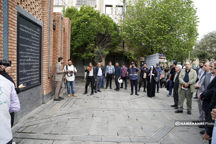 افتتاح زیر گذر وپیاده راه چهار راه گلوبندک