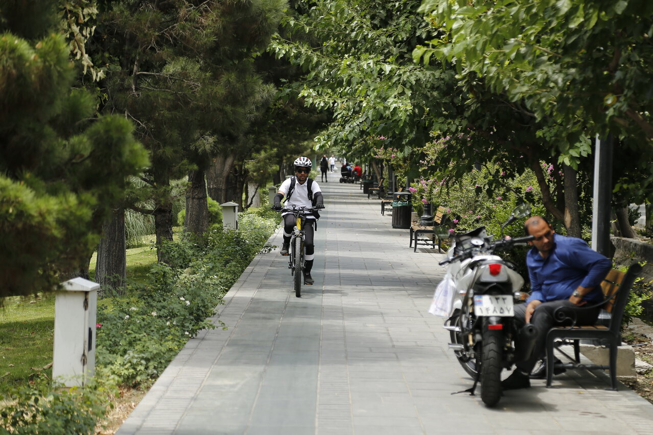 دست در دست بهار در کوچه و خیابان‌های تهران