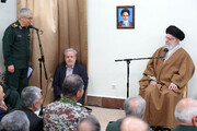 رهبر انقلاب در دیدار فرماندهان: دشمن از پیشرفت‌های ایران کلافه و عصبی است