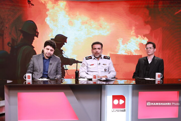 میزگرد ایمنی بازار تهران در استودیو همشهری