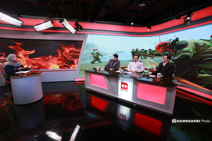 میزگرد ایمنی بازار تهران در استودیو همشهری