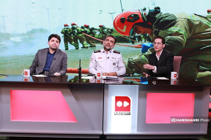 میزگرد ایمنی بازار تهران در استودیو همشهری