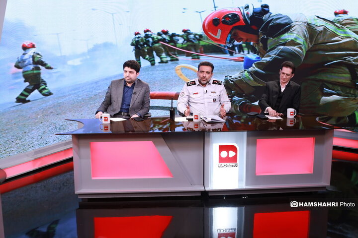 میزگرد ایمنی بازار تهران در استودیو همشهری