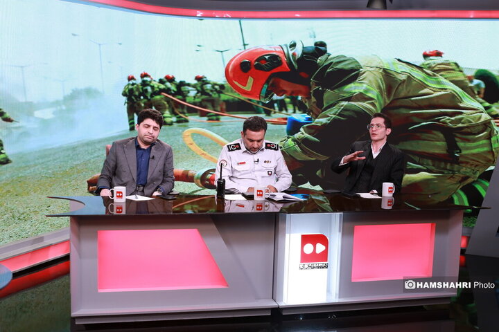 میزگرد ایمنی بازار تهران در استودیو همشهری